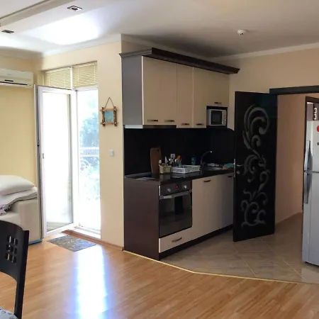 Apartment со спальней в апарт-отеле Bahami-residens *